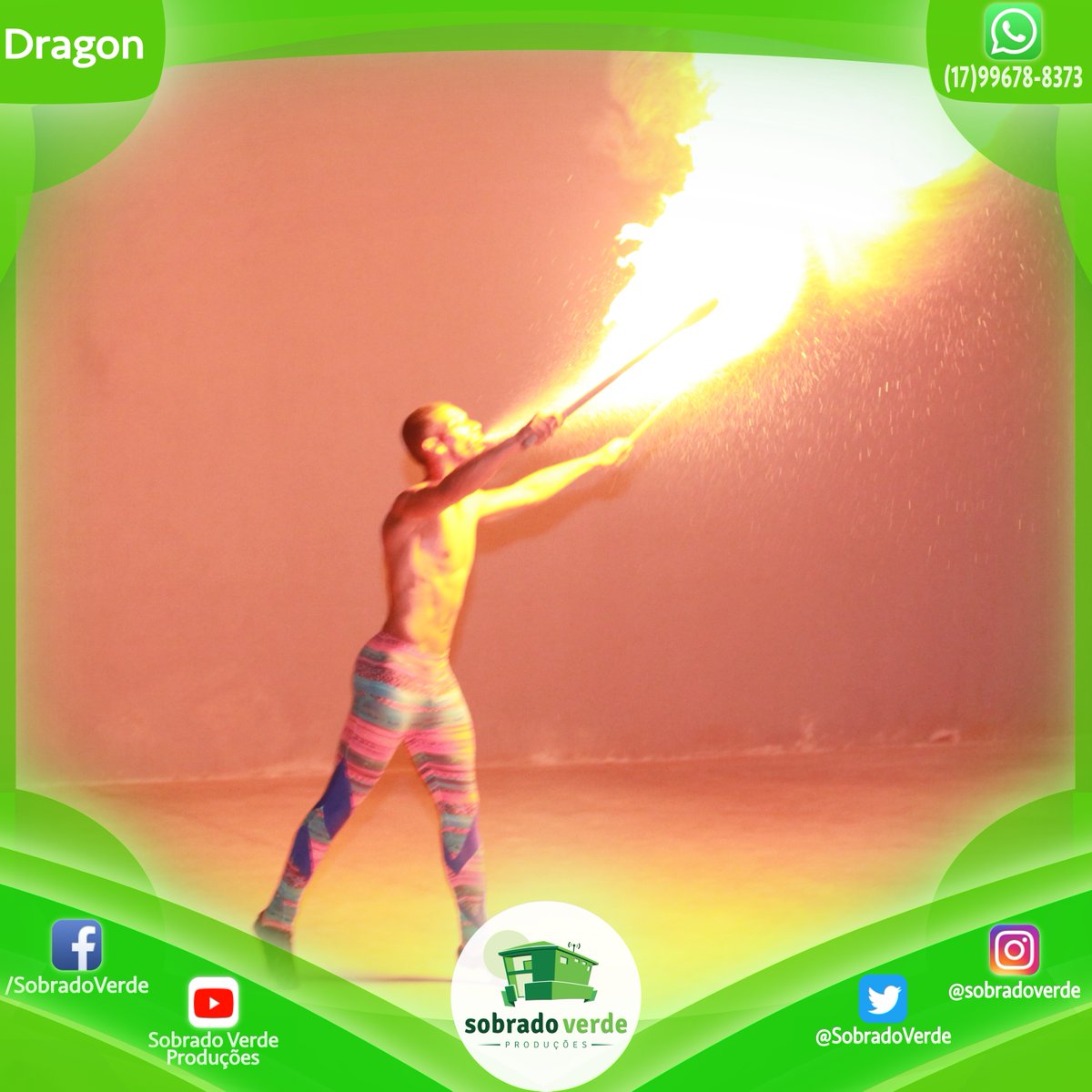 ✅ O ACROBATA DRAGON É SENSAÇÃO E SURPRESA PARA O SEU CIRCO!!! PEÇA SUA PROPOSTA! 📱 (17) 99678-8373 📧 contato@sobradoverde.com.br Confira nossas redes: Facebook: SobradoVerde Instagram: sobradoverde YouTube: Sobrado Verde Produções sobradoverde.com.br