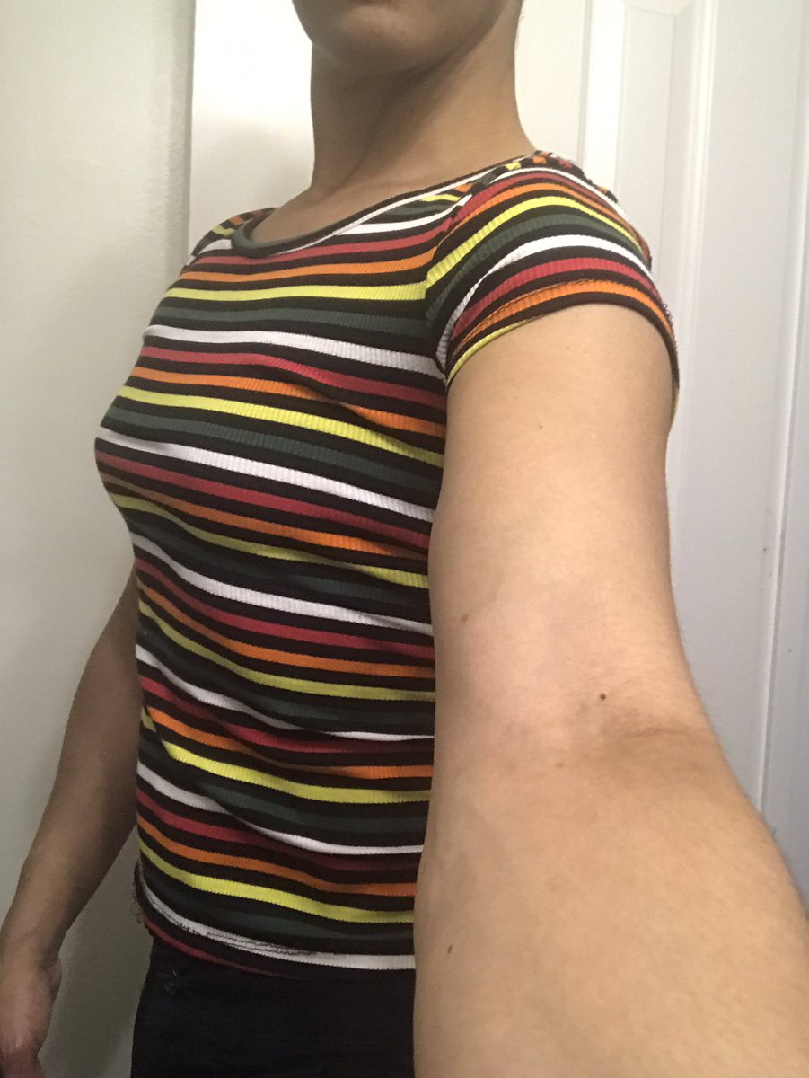 Please tell me I’m not the only woman in her 40s who refuses to throw away that one shirt meant for a middle schooler just because #noIwontdressmyage