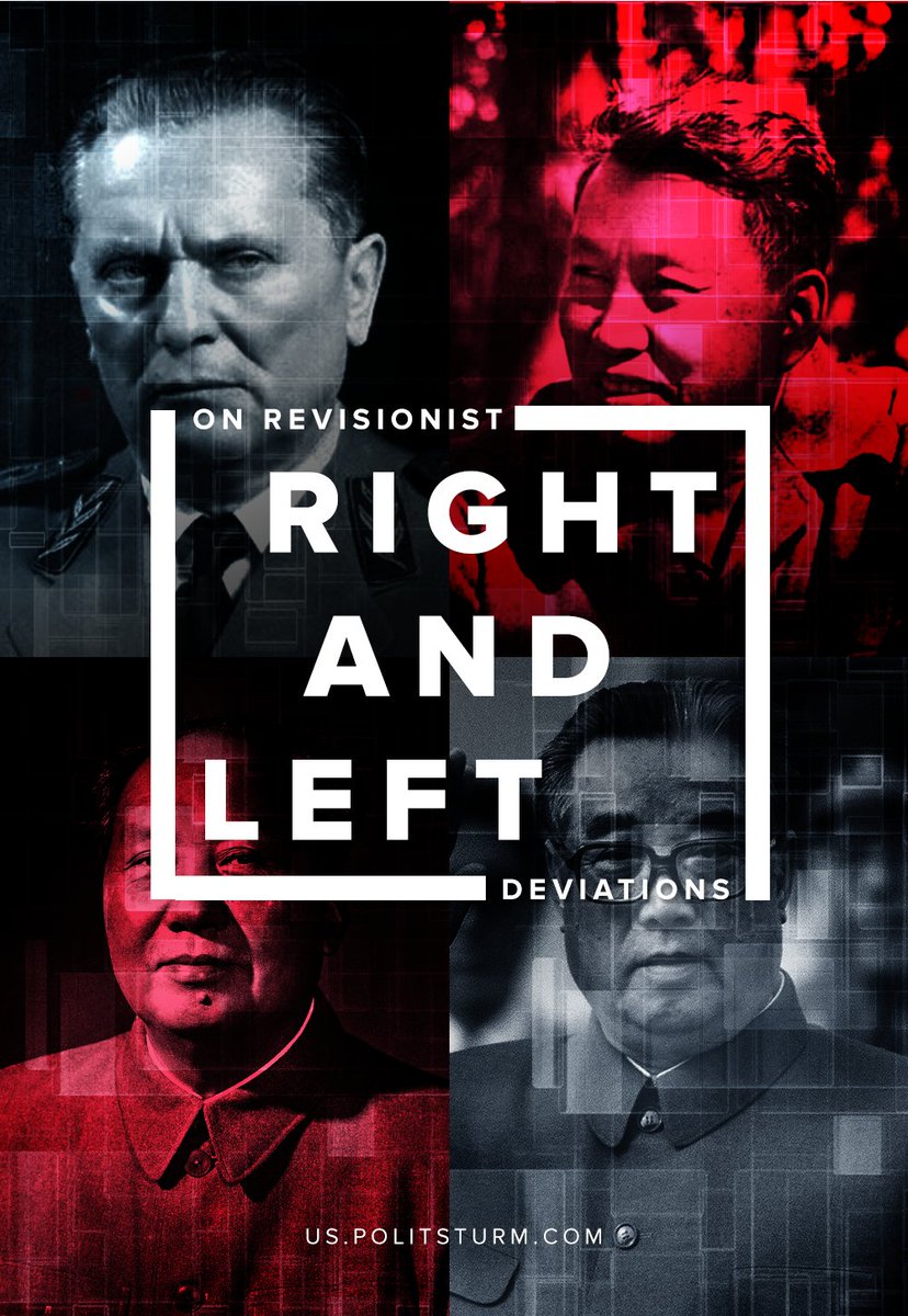 With this material we want to briefly explain what revisionism is, what its characteristics are, and how revisionism differs from #Marxism.

#Communism #Socialism #Communist #Marxist 

Read more: us.politsturm.com/right-and-left…