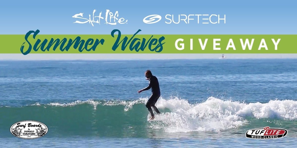 RealSaltLife's tweet image. Enter the Salt Life &amp;amp; @SurfTechUSA Summer Waves Giveaway! You could be the lucky winner of a Takayama Model T Surfboard, one pair of Salt Life optics sunglasses and a $250 Gift Code to our website! #SaltLife #SurfTech #Surfing

bit.ly/SLSurfTechGive…