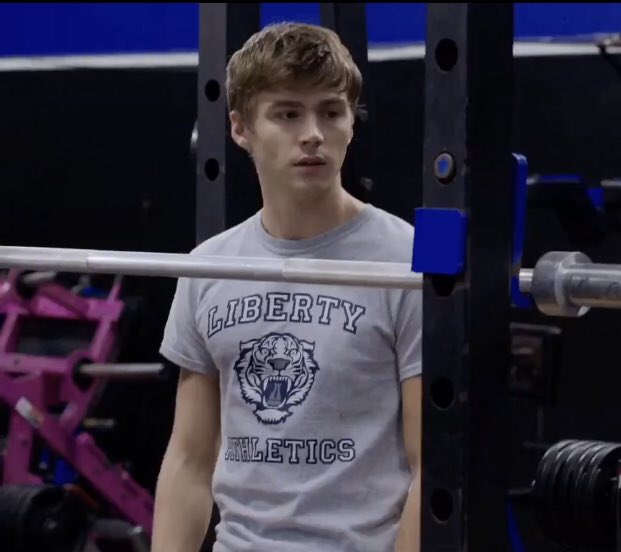 alex looking respectfully at those strong arms that kept him safe