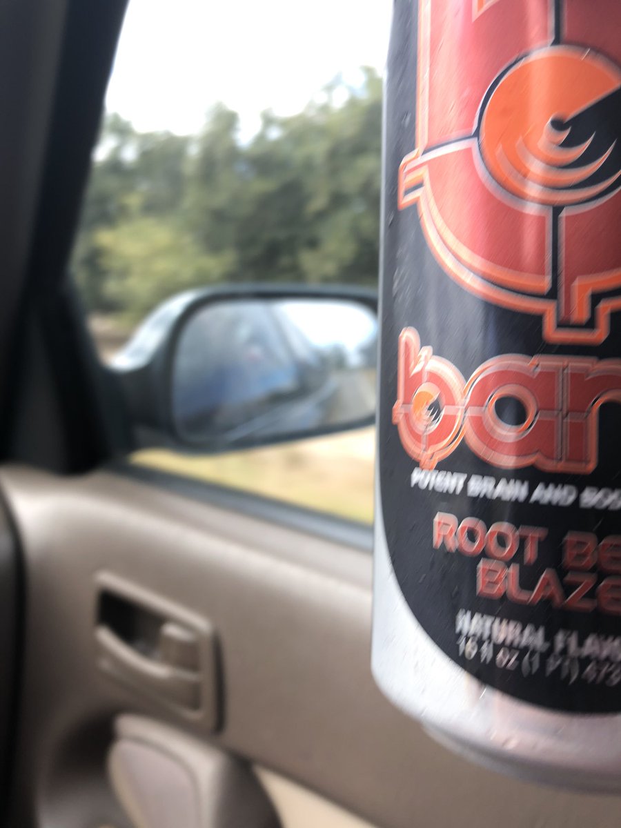bodsque's tweet image. just tried @BANGenergy Root Beer Blaze, more like trow this root beer recipe in the blaze. 🤮