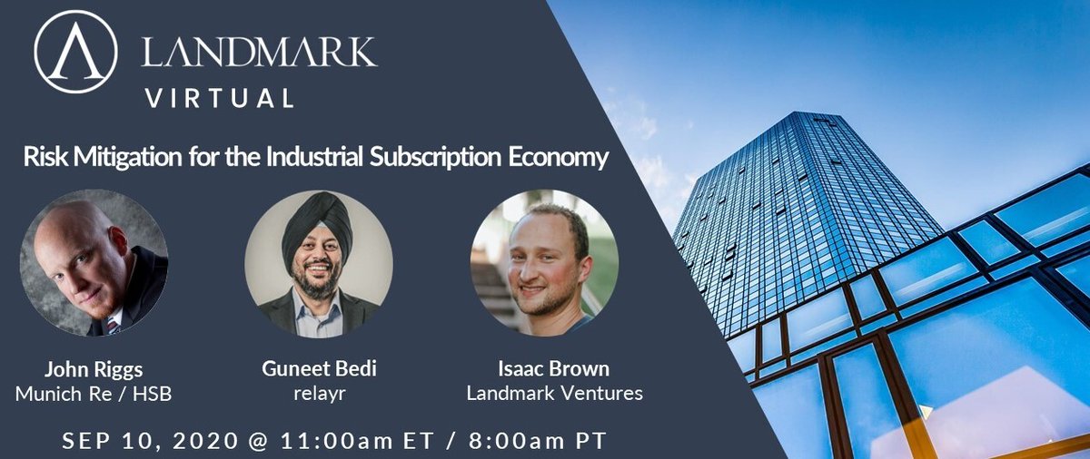 Isaac Brown (@nysaac) on Twitter photo How can manufacturers, servicers, operators, and financers be first-movers towards as-a-service models while also protecting their balance sheets? Join <a href="/jbriggsiii/">John B. Riggs, III</a> and <a href="/guneetIoT/">Guneet Bedi</a> to learn more on September 10th at 11:00am ET / 17:00 CET… zoom.us/webinar/regist… How can manufacturers, servicers, operators, and financers be first-movers towards as-a-service models while also protecting their balance sheets? Join <a href="/jbriggsiii/">John B. Riggs, III</a> and <a href="/guneetIoT/">Guneet Bedi</a> to learn more on September 10th at 11:00am ET / 17:00 CET… zoom.us/webinar/regist…