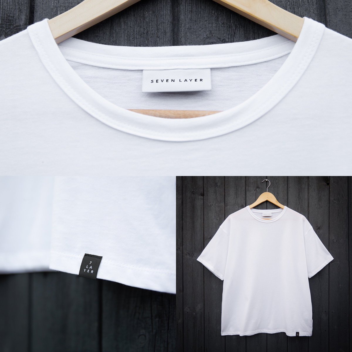 7lSystem's tweet photo. Manchester designed and manufactured T’s using extra long staple Supima cotton. Available to buy on our website next week! @englishfinecottons #7LStore https://t.co/cLOTGOCOjF
