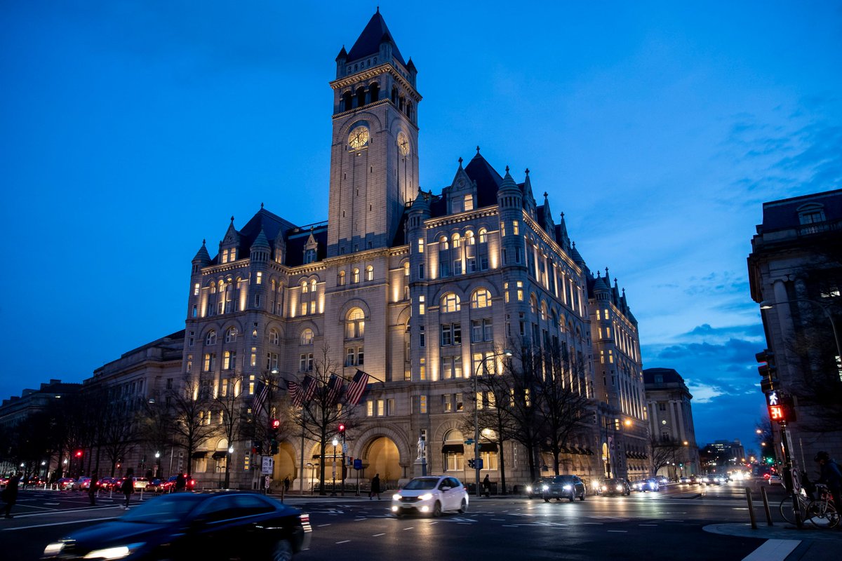 (THREAD) It's time to tell the story of "mission control" for Trump's plot to steal the 2020 election via illegal foreign interference. The command center for the operation was Trump International Hotel in D.C.—under a mile from the White House. I hope you'll read on and RETWEET.