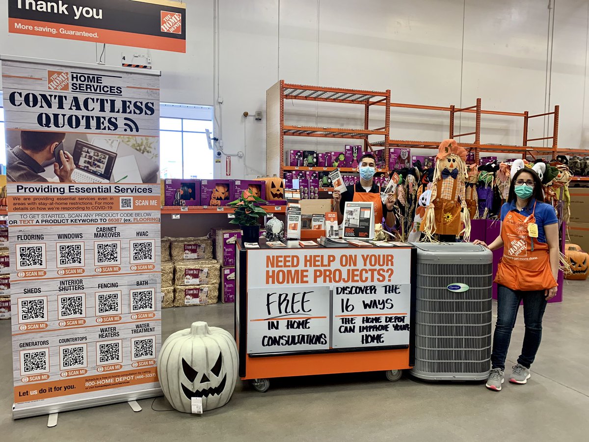 Adela and Willie driving Leads and Services this Labor Day Weekend. We are ready to help with Home Projects. Not to forget the special financing we have available on the   Home Depot Credit Card. @Fuerstenberg15 <a href="/lauu2b/">Laura Castañeda</a> <a href="/LuisSilvas0523/">Luis</a> @MikeR_523 @Adela54107259 <a href="/WilliamTHD1/">William Torres</a>