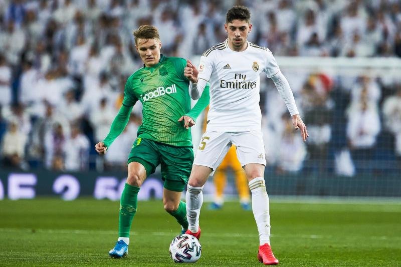 Now, let’s move onto Ødegaard’s defensive contribution. Starting him and Valverde together can make Real Madrid a pressing powerhouse down the RW. Ødegaard and Fede, alongside Kroos, can usher in a new era of high pressing in the Spanish capital.