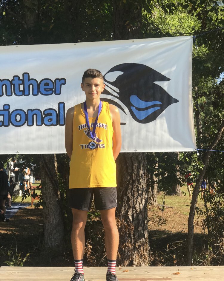 TallasseeTrack's tweet photo. WOODROW DEAN!!! 1st place finish at the 9th annual AT&T Starrs Mill XC Invite in Fayetteville Georgia this morning with an amazing time of 15:32:00!! #nooneclose #5k #woody @TallasseeTrack @AHSAAUpdates https://t.co/6ar4ChKJkJ