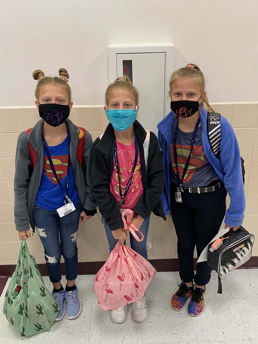 DraperPatriots's tweet photo. We had some awesome superhero’s on campus and remote yesterday! #commUNITY #wylieisd https://t.co/padzY3GJPN