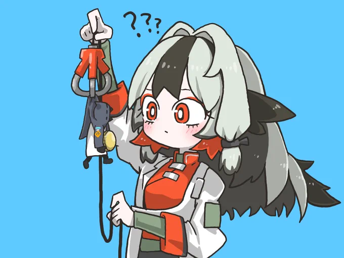 ひょわあ…ドクターさんが釣れちゃいました…
#アークナイツ #アークナイツ版深夜の真剣お絵かき60分一本勝負 