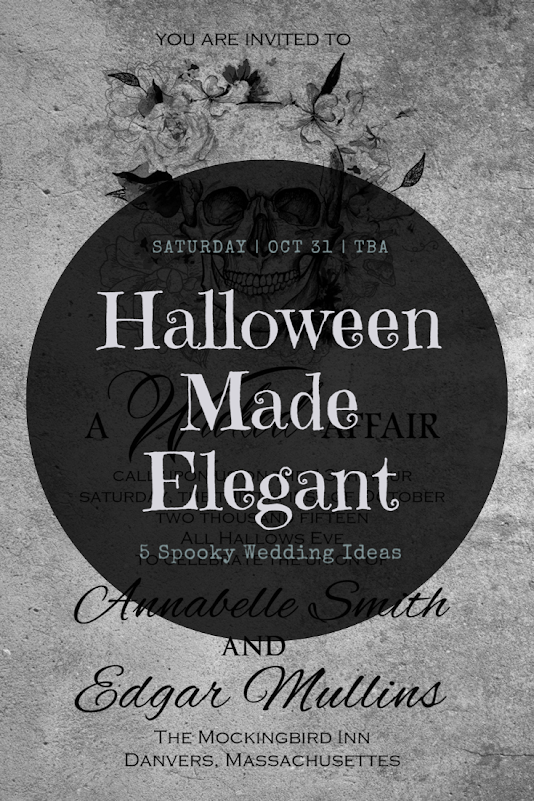HalloWedding Made Elegant - A Spooky Wedding  buff.ly/3b0JSbE
#brides 
#brides2be
#weddingideas 
#eventprofs 
#weddingwednesday
#BloggerBabesRT 
#Halloween2020 
#HalloweenFans 
#halloweencostumesfor2020 
#halloweenhorrornights 
#hallowedding
#BloggersHutRT 
<a href="/BloggerRT1/">BloggingRT 🦄👻</a>