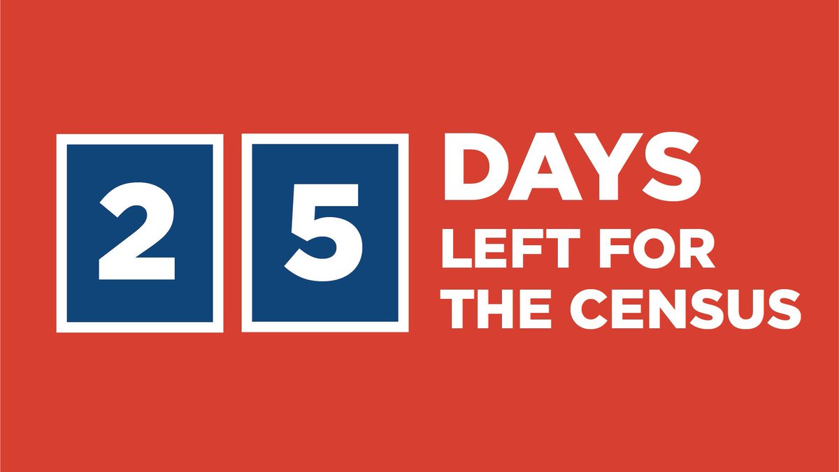 NYCMayor's tweet photo. ATTENTION, NEW YORK CITY!

The deadline for filling out the 2020 Census is September 30 — less than a month away — and we only have a response rate of 57.9%.

I know New Yorkers: we don't like to lose! #GetCountedNYC — fill it out today at https://t.co/BKZ2HOEvvf. https://t.co/vX28RDllmR