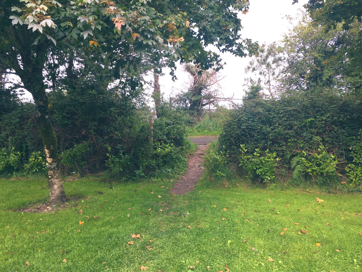 BetterEnnis's tweet image. Desire lines, overgrown short-cuts, permeability quick wins - nothing like a Saturday morning out with the Better Ennis crew on a mobility audit. #walkability #cyclability #liveability #publichealth #healthycities #saferoutestoschool #activetravel #Ennis