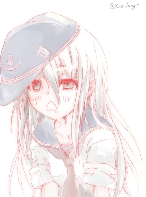 響さん。暑いのは苦手なようです。
#艦これ版深夜の真剣お絵描き60分一本勝負
#艦これ版真剣お絵描き60分一本勝負_20200905 