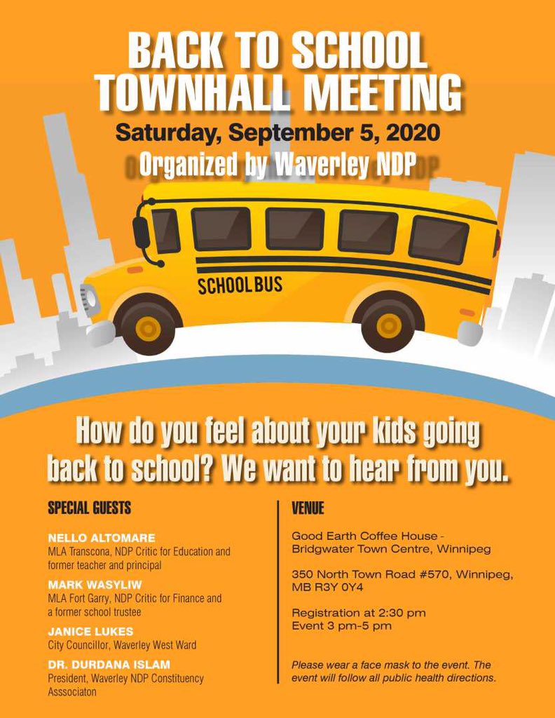 JaniceLukes's tweet photo. Today. 3:00-5:00 Good Earth Coffee Shop~BridgwaterTown Centre. I’m providing update on what I/City is doing 4 kids who will be walking/biking 2 school in Waverley West-pop by! Will also be posting to my Facebook &amp; Webpage after meeting. #ActiveandSafeRoutestoSchool https://t.co/8Aac8sq3Wp