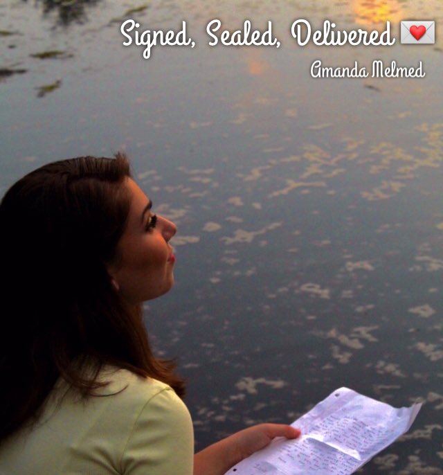 AmandaMelmed's tweet photo. My first single, “Signed, Sealed, Delivered”, is out NOW!!!!!!!!!!!!!! https://t.co/SnWprDE6Zx