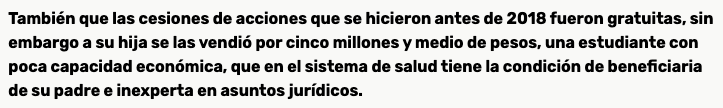 tomasuribeEco's tweet photo. Al momento de comprar las acciones de su padre, la hija del magistrado Reyes aparecía como beneficiaria en el sistema de seguridad social y contaba con apenas 19 años.

¿Cuál era su capacidad económica y experiencia profesional para adquirir las acciones?

https://t.co/W61NWBEmLQ https://t.co/wR6Eq0g7OX