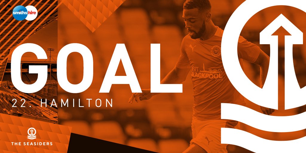 BlackpoolFC's tweet photo. WE LEAD AT ANFIELD! 😮

🍊 #UTMP https://t.co/js7lnelxuv