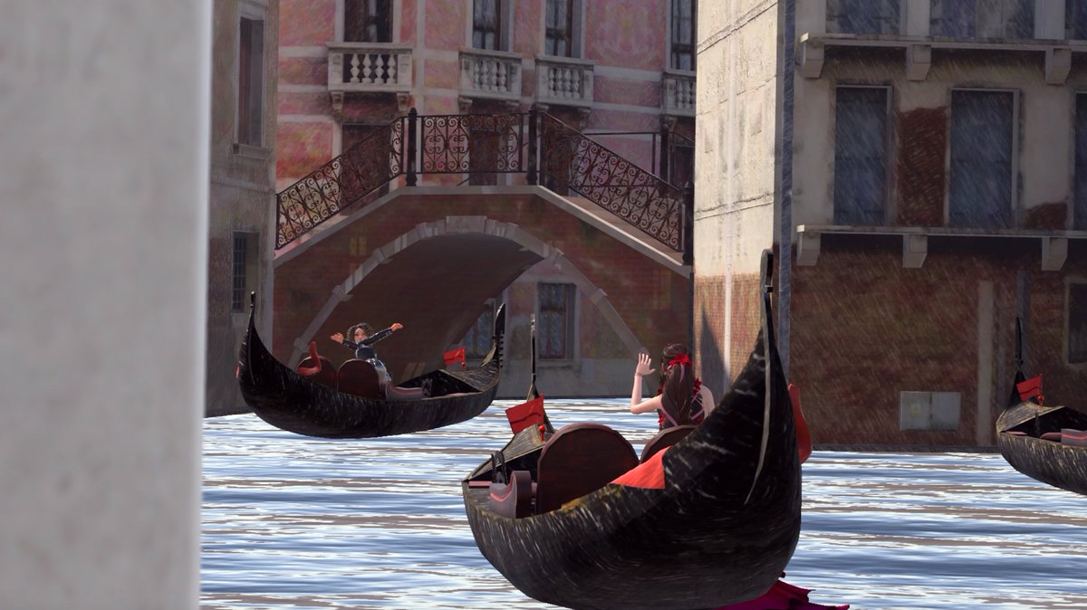 Greetings from the beautiful virtual worlds of  @la_Biennale in  @VRChat. Congratulations to the curators, Liz Rosenthal and Michel Reilhac, for such a special, virtual edition of the festival this year!   #VeniceVRExpanded / Photos by  @Joeahunting