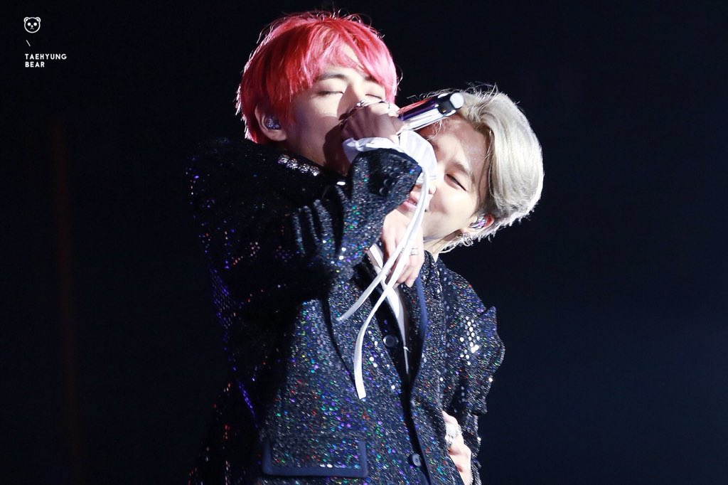 vmin looking at each other like they hung up the stars in the sky; a thread 