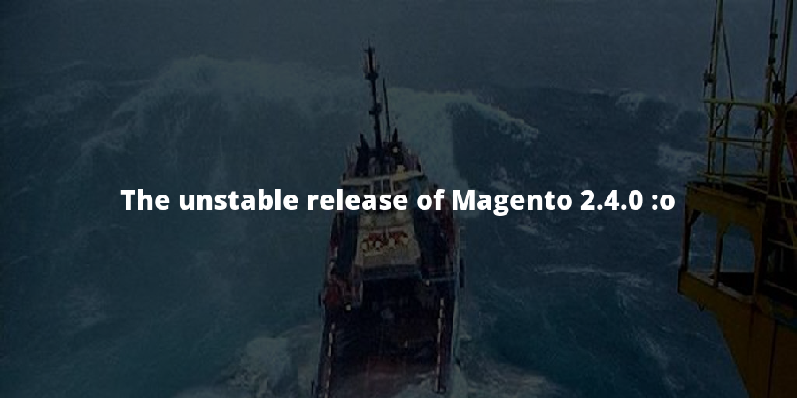 yireo's tweet image. Blog: &quot;The unstable release of Magento 2.4.0 :o&quot; 

I&apos;ve been talking to quite some agencies that have postponed an upgrade from 2.3 to 2.4 until Magento 2.4.1 comes out. 

This blog is a humble overview of what kind of (in)stability 2.4.0 might bring. bit.ly/3jMLid1
