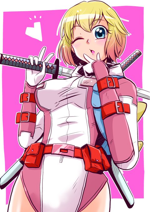 推しマーベルヒーローのtwitterイラスト作品