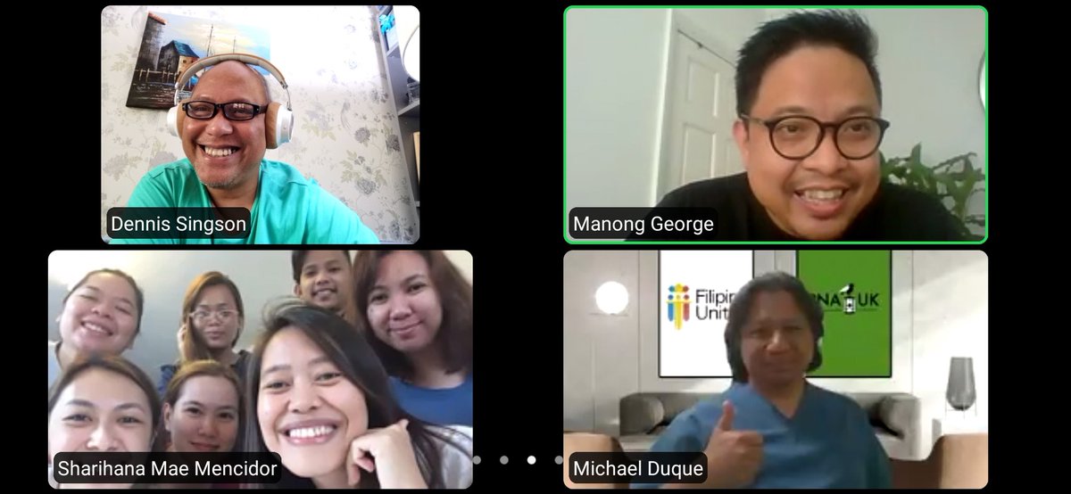 dence10's tweet photo. @PNA_UKnurses  just concluded another ‘Welcome to the U.K.’ webinar for the newly-arrived Philippine Nurse cohort from Cambridge

Proudly  supporting our future leaders!!!!

Supporting @PNA_UKnurses 
Supporting #NursesWhoTweet 
Supporting #prisoNurse 
Supporting #EndHCWBanNow https://t.co/9AS8YuBGsA