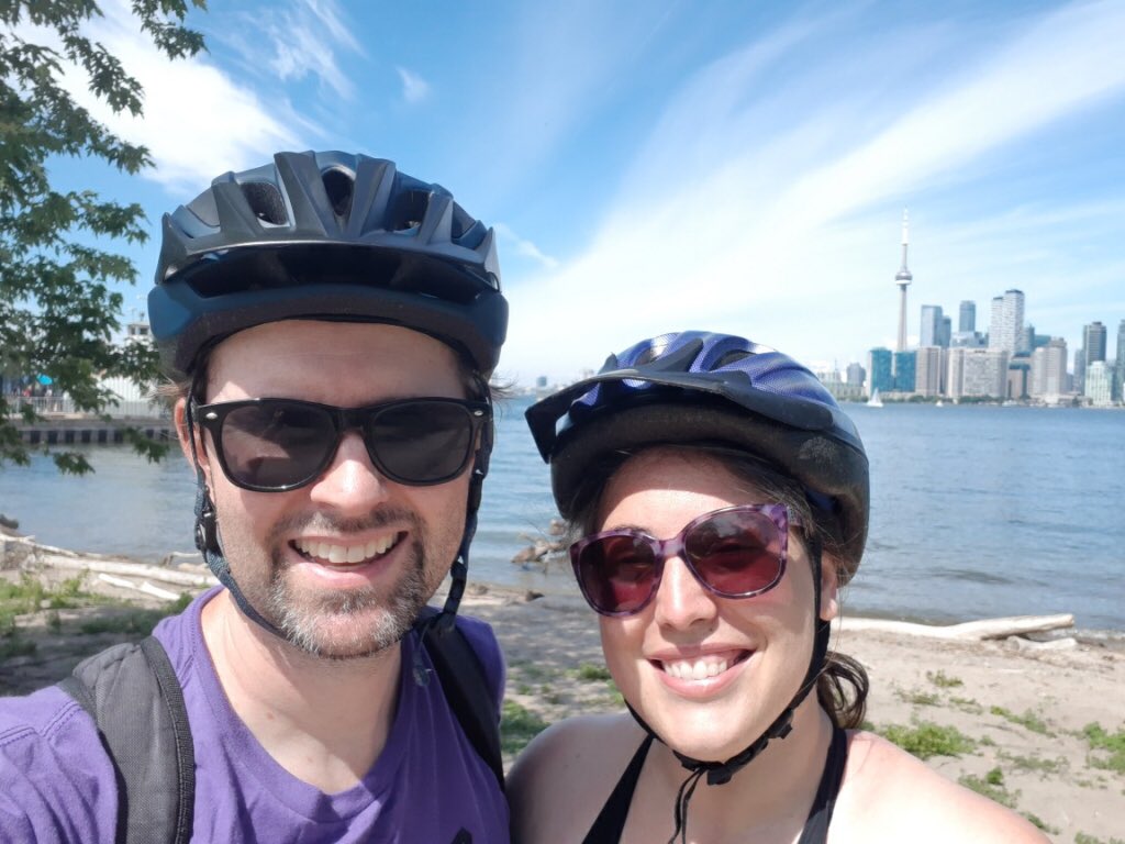 madameshaw's tweet photo. Favourite #Summer2020 memory: Biking from #PortCredit to the #JackLaytonFerryTerminal on an August morning using the #WaterfrontTrail and #ActiveTO Lakeshore route. Biked from #WardsIsland to #HanlansPoint and everything in between #IslandStories #TorontoIslands @joe_cressy https://t.co/s8uJAhAUWM