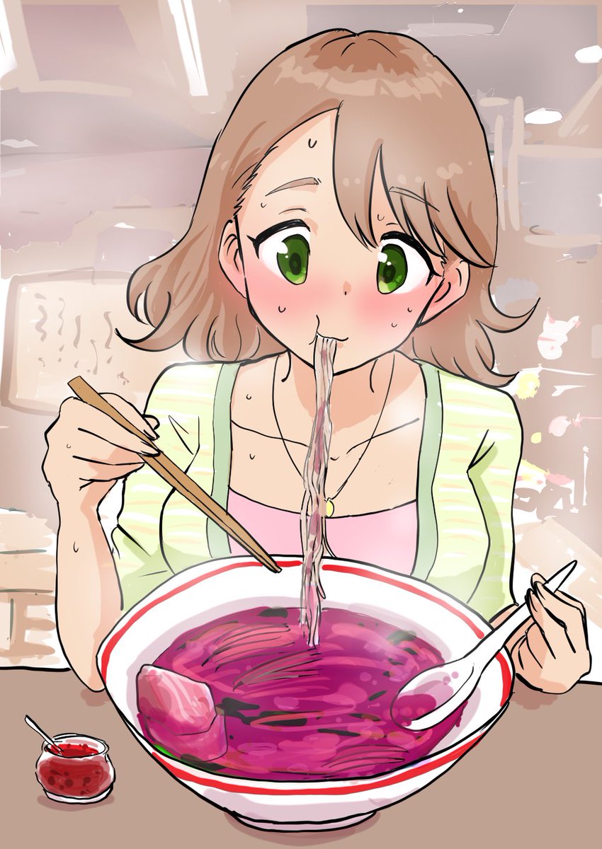 お題箱
健康に悪そうなラーメンを食べる柳清良 