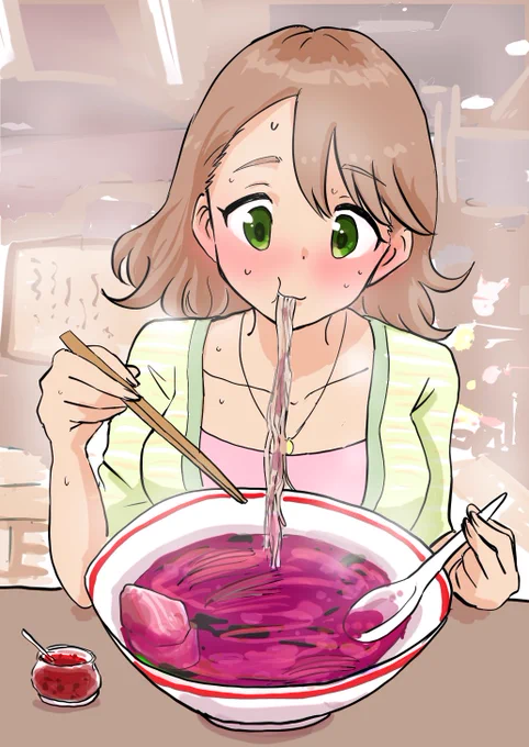 お題箱
健康に悪そうなラーメンを食べる柳清良 