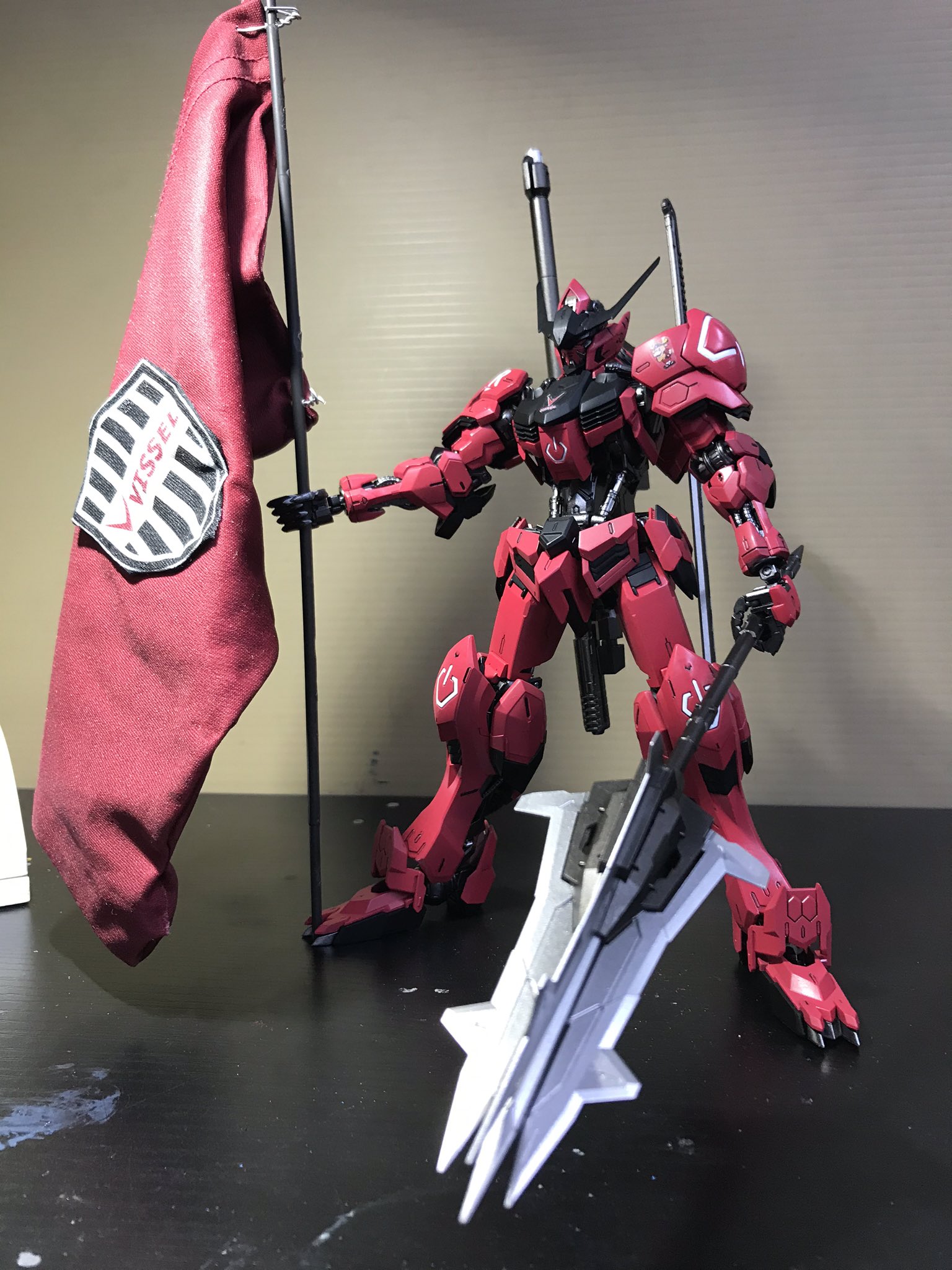 うぃすと on X: HG 1/144 ガンダムバルバトス ヴィッセル神戸