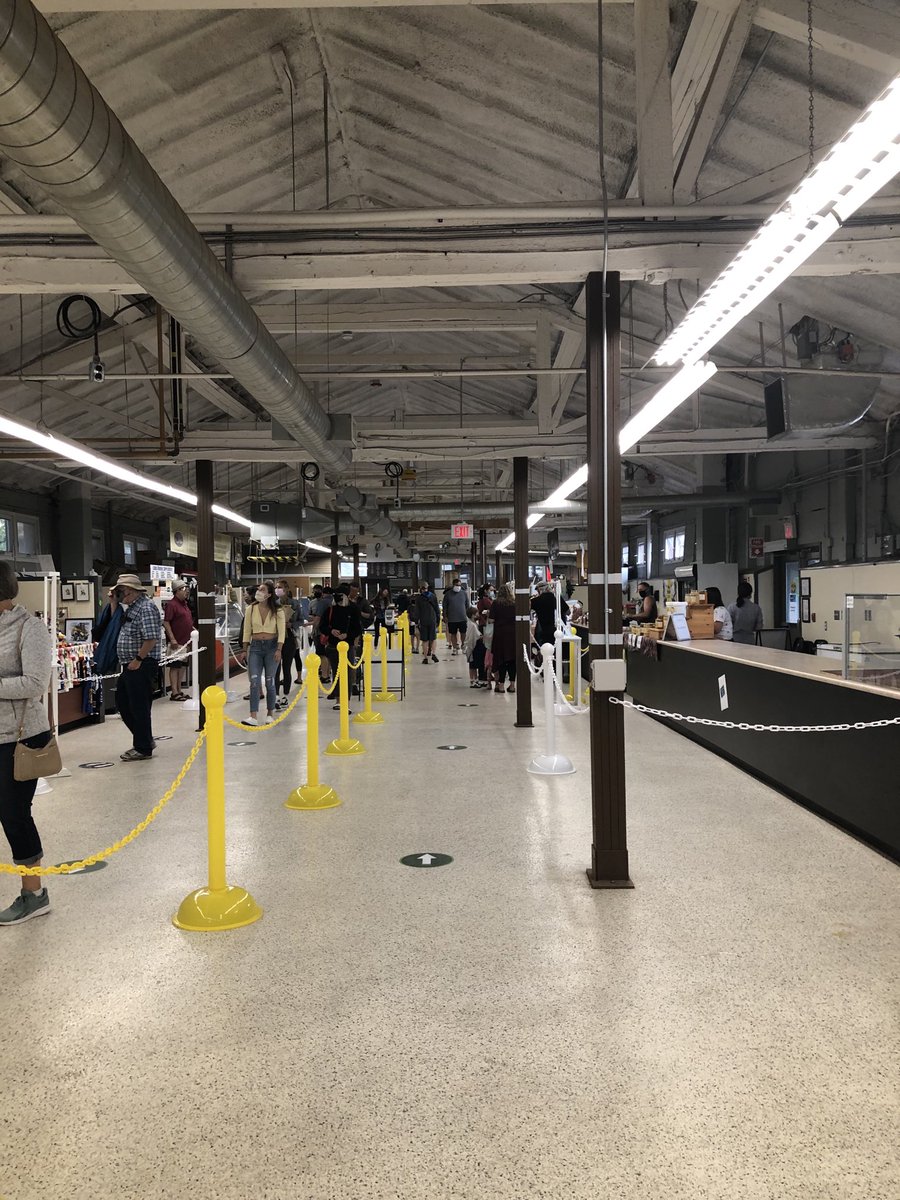 CathyDowner's tweet photo. Inside market looks great and safe! Thanks to staff for all the work to get this done. ⁦@DannaGuelph⁩ ⁦@GuelphMarket⁩ ⁦@cityofguelph⁩ https://t.co/jAouUWdsob