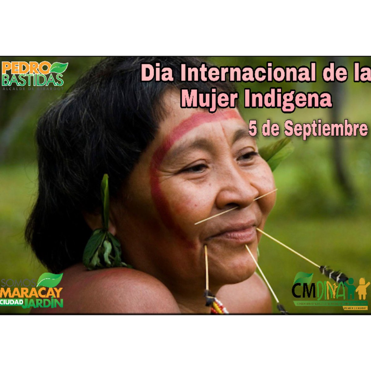 El Día Internacional de la Mujer Indígena se conmemoración cada 5 de septiembre, fecha instituida en 1983 durante el Segundo Encuentro de Organizaciones y Movimientos de América, rendiendo tributo a todas las mujeres pertenecientes a los pueblos indígenas del mundo.