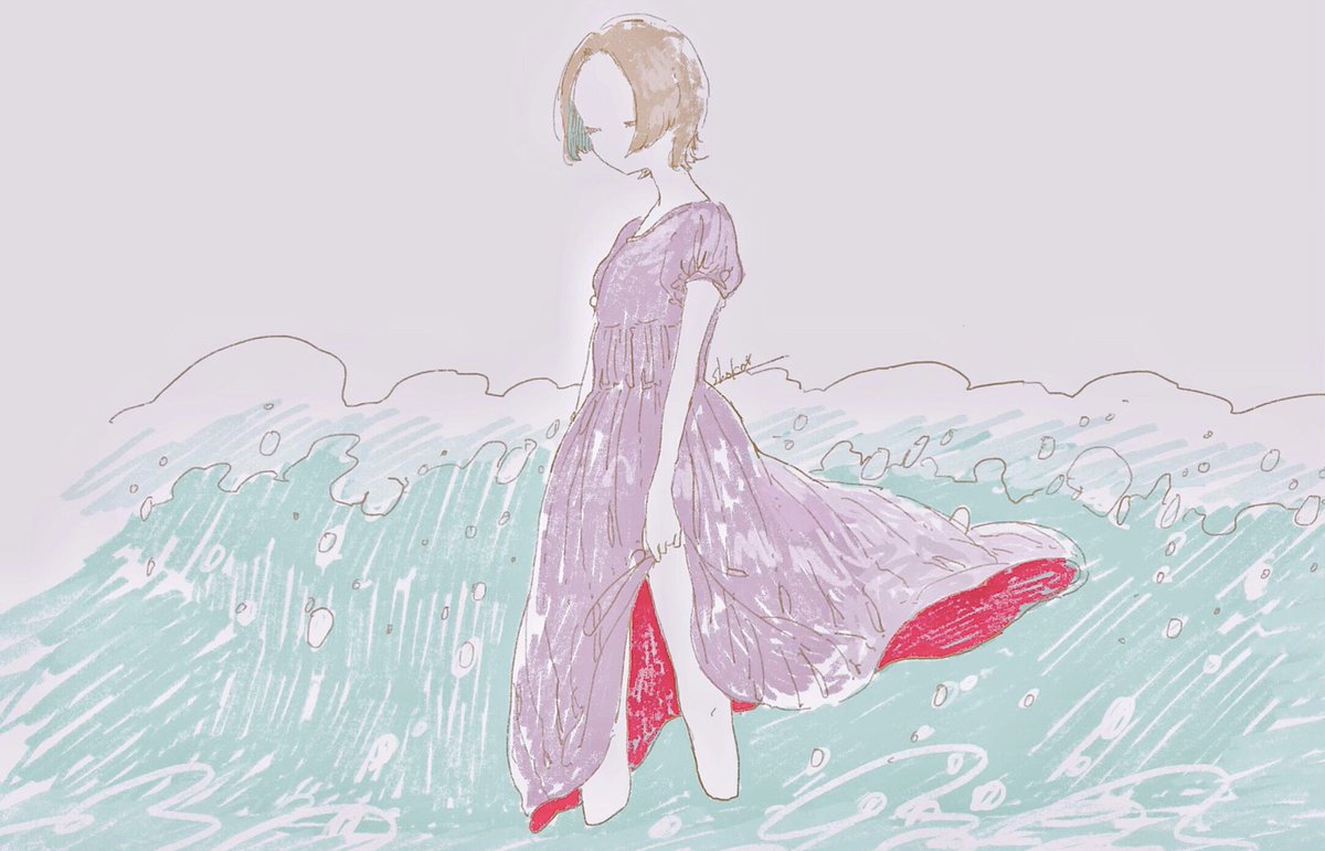 Shoko 3 Artmug その服可愛い 人魚みたいって 言ってもらえて嬉しかった