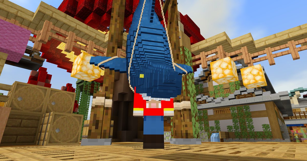 もるもっと A Twitteren 次のマケプレ用ワールドを制作中です 制作指揮も兼ねているので やりたいことやろうとして時間がかかってます やる気持続のために進捗をアップ出来たらなと というわけで まずはサメ Minecraft マーケットプレイス