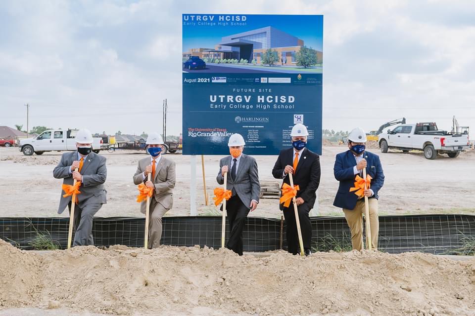 Embracing our partnership with UTRGV and the City of Harlingen, we are eager to welcome ECHS students to this new facility in Fall 2021!! As we celebrate the project's groundbreaking, we know this campus will provide many amazing opportunities for our students!