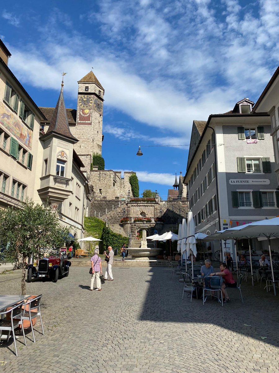 Great to have you for a visit @StefanSchmugge 👍👍. Weather is great, visit in Rapperswil fantastic and Crossfit Training at Outbox Meilen with Marcel Brand unbeatable ✅🎯
