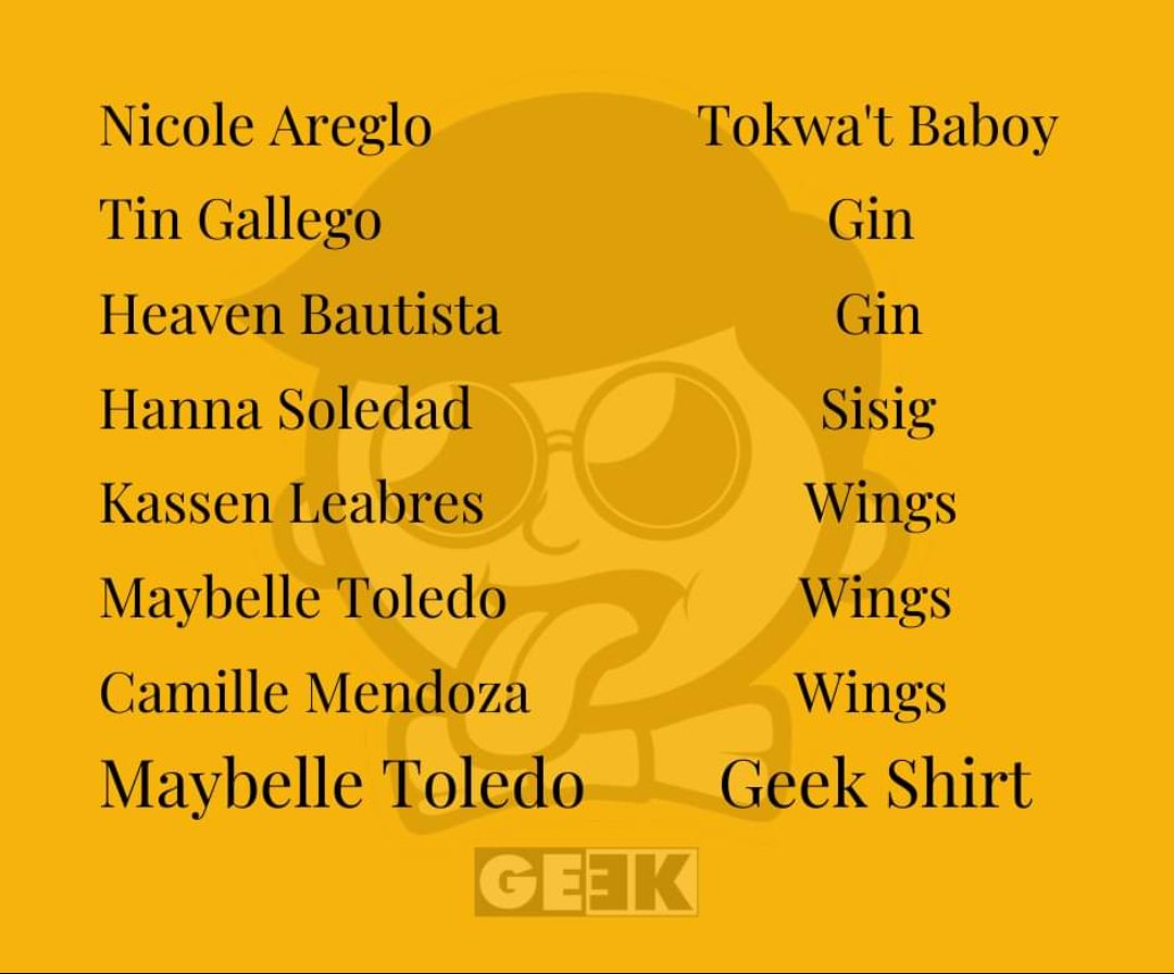 Tet_suuuuu's tweet image. In behalf of Geek Clothing Co. We would like to express our deepest Gratitude to all of you for supporting us in the very first start of our journey. Sa mga di po nanalo sa birthday ko magpaparaffle ako. Congrats sa mga nanalo. 🤘❤️ Keep supporting us. #Supportlocal #ThinkGeek