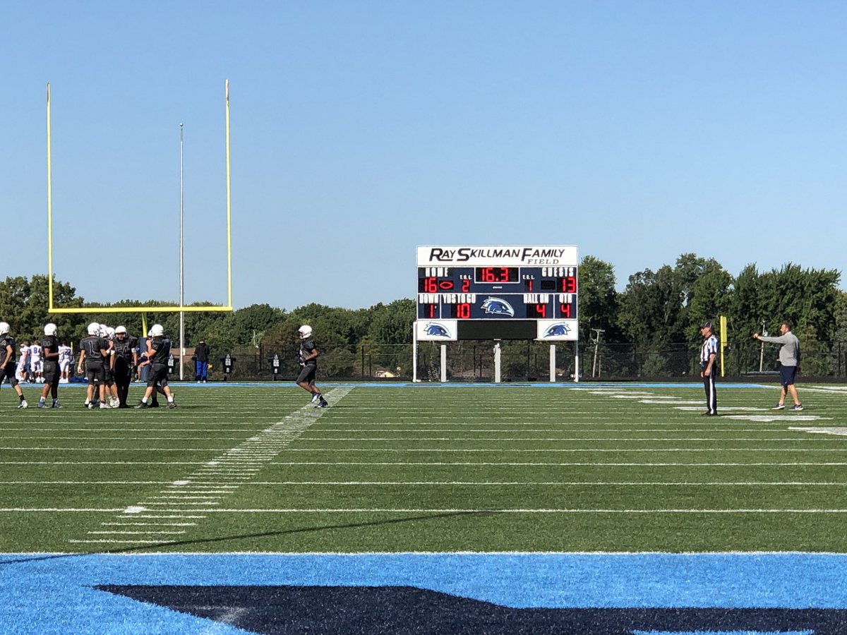 Great come from behind victory for the 9th grade Falcons!  16-13 #3-0 <a href="/PMFalconSports/">Perry Athletics</a> <a href="/coach_cooper13/">Brett Cooper</a>