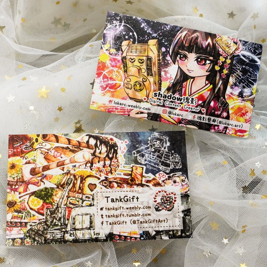 lokarc's tweet photo. My new Name Card!
See My Artworks↓↓
Portfolio★ https://t.co/frefirdIWq
TankGift★ https://t.co/YEBUeGl92i
#tank #ArtistOnTwitter #animeart #digitalart #watercolor #art #水彩 #イラスト #絵画 #創作 #戦車 #lokarc #tankgift https://t.co/qgd2KnfFNj