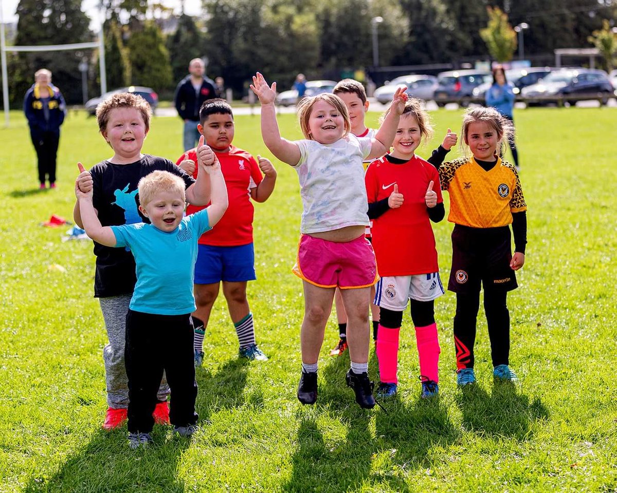 JnrsCity's tweet photo. What a start. What an amazing first session. What a great group of children. After temperature checks, hand washing and covid restrictions there was fun, laughter and football. Why not come and join, every Saturday 10-11 at glebelands. Please get in touch before attending. https://t.co/SvnrUfzbER