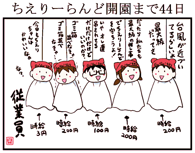 ちえりーらんどVS台風リベンジ
次は絶対勝つ
#ちえりーらんど 