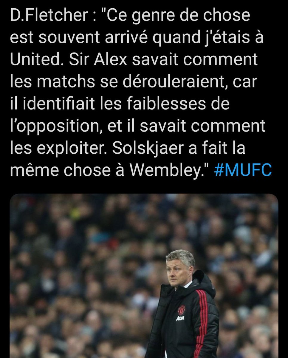 14En début de saison, Solskjær, comme le faisait Ferguson, adapté son mode de jeu face à l'équipe adverse et à leurs faiblesses, ce qui a parfaitement était exécuter dans des matchs face à des équipes qui respecter une philosophie de jeu, j'ai choisi comme exemple City (2-1, A)