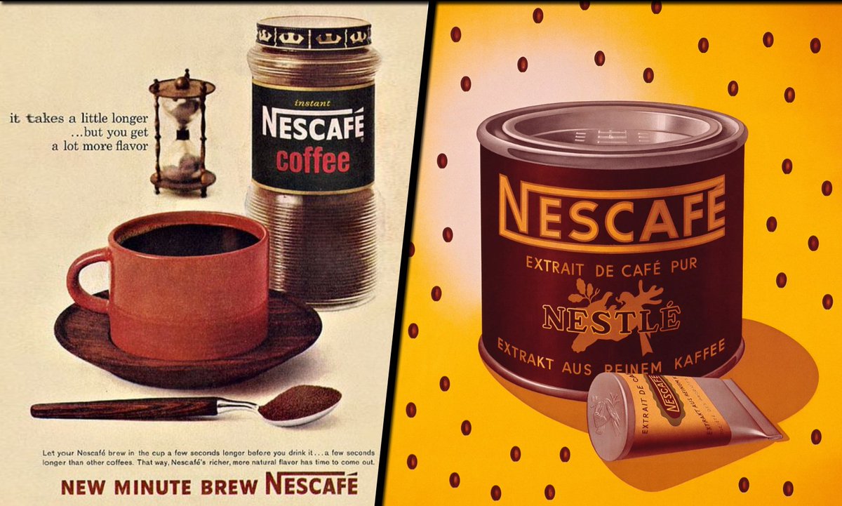 10) They branded it with the name "NESCAFÉ". Named by using the first three letters in Nestlé and suffixing it with ‘café’, NESCAFÉ became the new name in coffee.