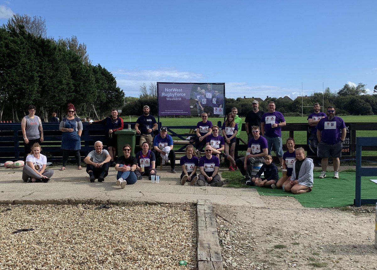** NATWEST CLEAN UP WEEKEND**
The clean up is well under way!!
Thanks to everyone who has turned up so far. You are doing a splendid job!

There still plenty more to do, so if you can spare an hour or two, please come down.
#natwestcleanupweekend #supportyourclub #WPRFC