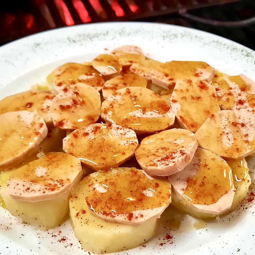 Atuneate's tweet image. Huevas de atún rojo a la feira #atuneando en #losrescoldos #elpuertodesantamaria #cadiz #atuneate #foodie #recetassaludables #galicia #atunrojo