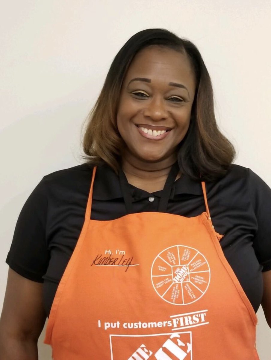 cares_2's tweet photo. She started HD 2014 as a SA, then Coordinator, and now Area Supervisor. She’s Focused &amp; Hard Working! Such a kind spirit! She laughs easily. I met her at the @Rdc5023. Who is she? Kimberly @kimdaquietstorm. Treat your heart, go meet her. @MSchaeffer_THD @PruittKevin @BillyDCampo https://t.co/v5CQNwp8fv