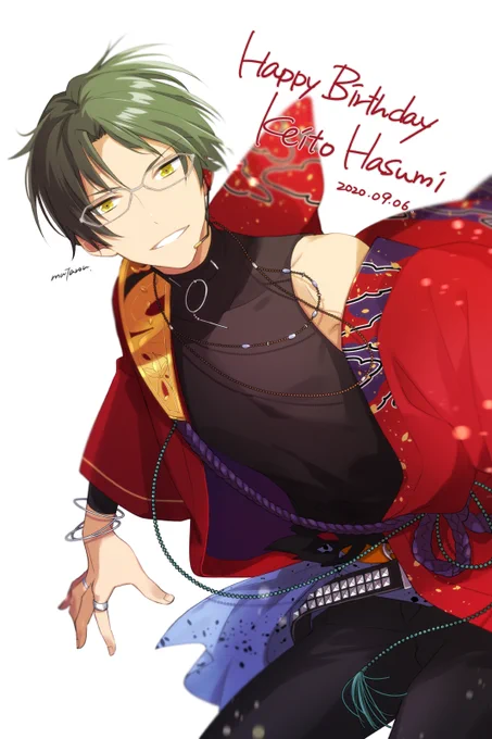 敬人～!お誕生日おめでとう!???
 #蓮巳敬人誕生祭2020 