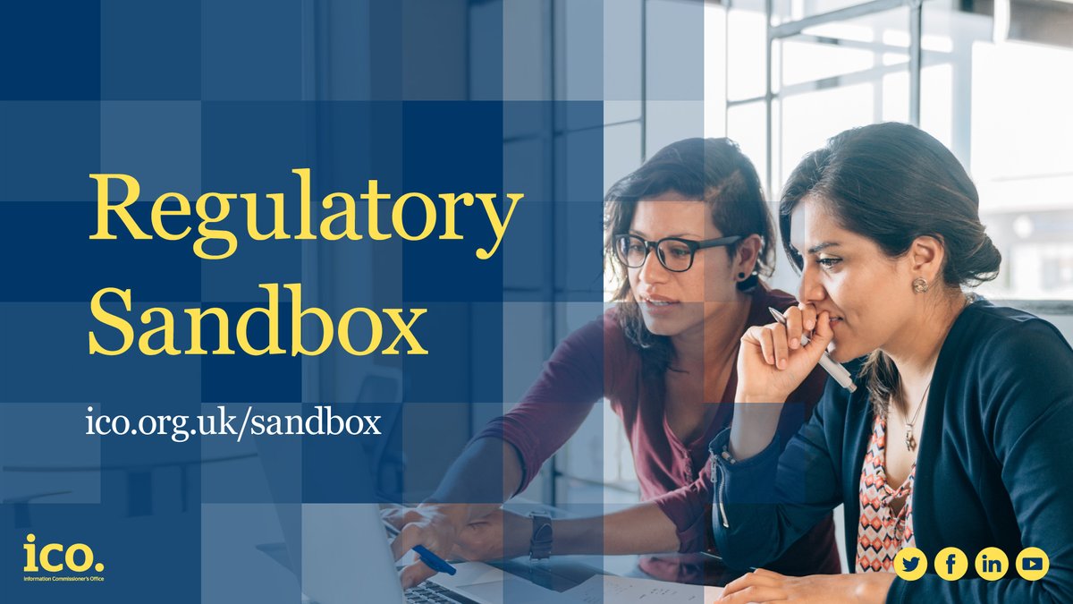 ICOnews's tweet photo. We’re reopening our Regulatory Sandbox for applications. Our focus this time is on children’s privacy &amp; data sharing. If your organisation wants to use personal data to develop innovative products &amp; services in these areas, find out more:
https://t.co/8hNqAm9Wzy
#ICOTechMonth https://t.co/7okkQeZf1p