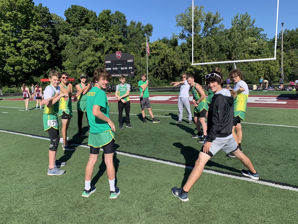 NCTFXC's tweet photo. Great effort by our men and women this morning! Lots of PRs and great personal times. Waiting on official time results. https://t.co/4osVWDnTNr